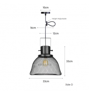 Hennessy Mesh Pendant Lamp