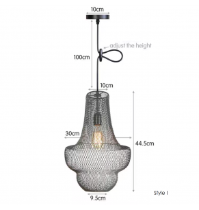 Hennessy Mesh Pendant Lamp