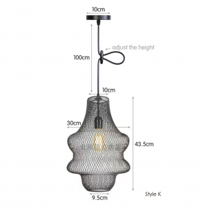 Hennessy Mesh Pendant Lamp