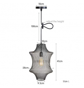 Hennessy Mesh Pendant Lamp