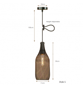 Hennessy Mesh Pendant Lamp