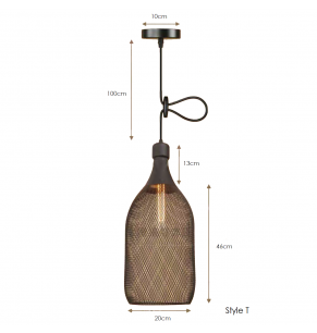 Hennessy Mesh Pendant Lamp