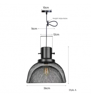 Hennessy Mesh Pendant Lamp