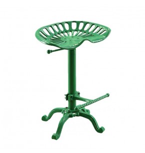 Issac Adjustable Metal Bar Stool 