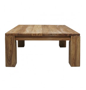 Azure Recycled Solid Elm Wood Coffee Table