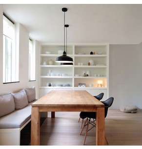 Jacobson Solid Oak Wood Dining Table