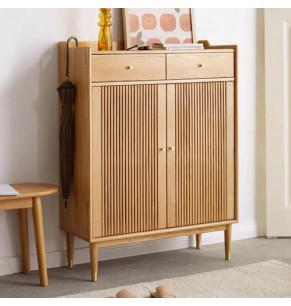 Jemma Solid Wood Shoes Cabinet