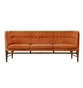 Joel Scandinavian Style Fabric Sofa