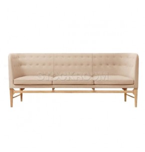 Joel Scandinavian Style Fabric Sofa