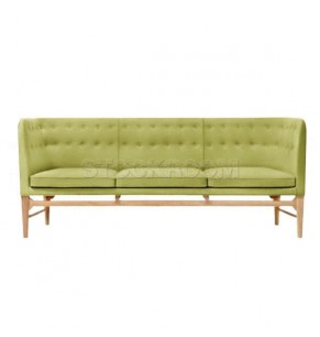 Joel Scandinavian Style Fabric Sofa