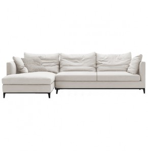 Juliett Fabric Feather Down Sofa - L shape / Sectional Sofa