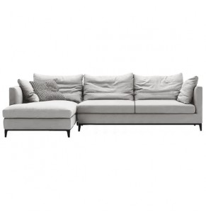 Juliett Fabric Feather Down Sofa - L shape / Sectional Sofa