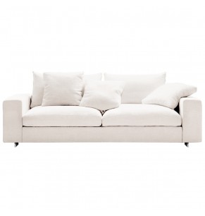 Kagan Fabric Feather Down Sofa - 2 seater