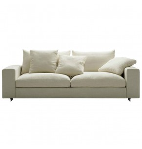 Kagan Fabric Feather Down Sofa - 2 seater