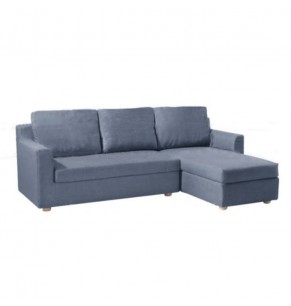 Carel Fabric L-Shape Sofa with Storage