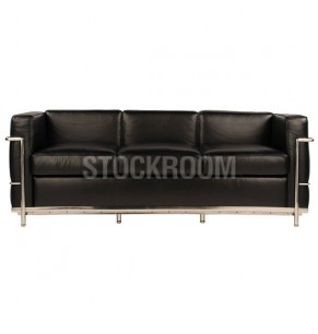 LC2 Petit Confort Style Sofa - 3 Seater