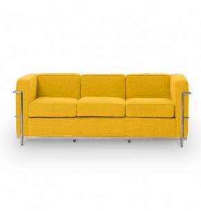 LC2 Petit Confort Style Sofa - 3 Seater