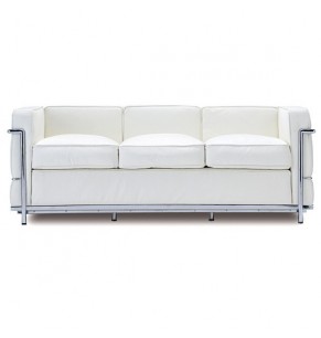 LC2 Petit Confort Style Sofa - 3 Seater