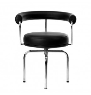 LE Corbusier LC7 Style Swivel Armchair