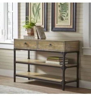 Brett Loft Style Console Table