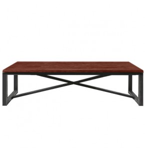 Loft Style Industrial Solid Wood Coffee Table