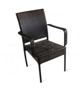 Lori Outdoor Stackable Dining Armchair