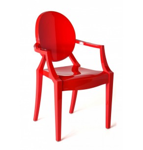 Louis Ghost style Armchair - Stackable
