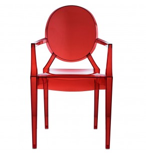 Louis Ghost style Armchair - Stackable