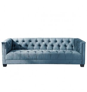 Lucille Velvet Fabric Sofa - 2 & 3 Seater