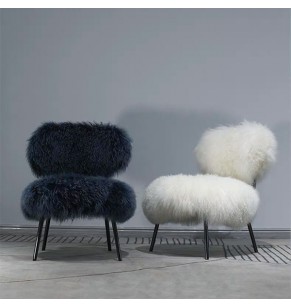 Maira Style Fur Lounge Chair