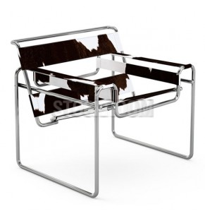 Marcel Breuer Wassily Style Chair - Cowhide