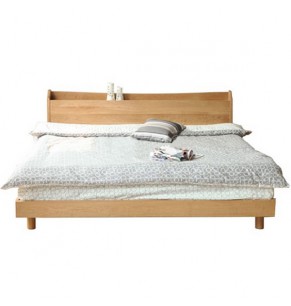 Margaret Solid Oak Wood Bed Frame