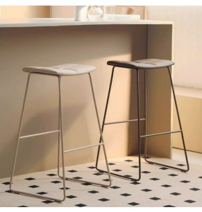 Margery II Leather Upholstered Barstool