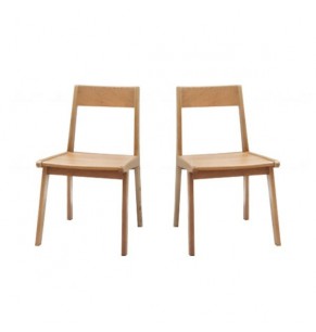 Martin Solid Wood Dining Chair (Set of Two) 