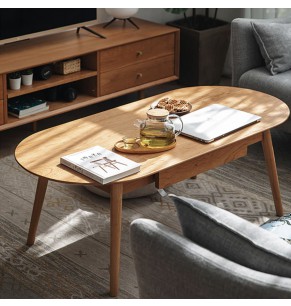 Mazzella Solid Wood Coffee Table