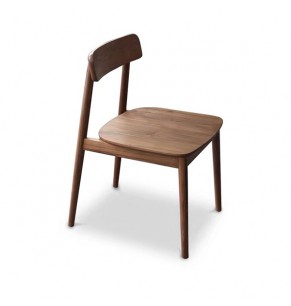 Mela Solid Walnut Wood Dining Chair