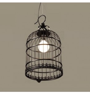 Metal Birdcage Ceiling Lamp