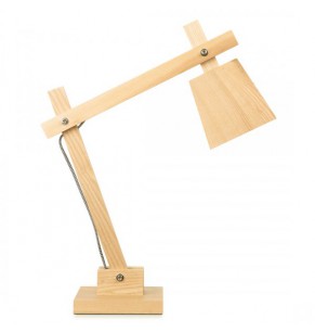 Muuto Style Wooden Table Lamp