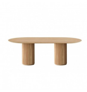 Tanner Solid Oak Wood Table