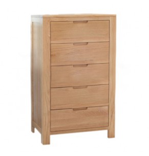 Navanna Solid Oak Wood Storage Sideboar