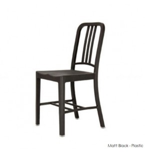 Navy Style Dining Chair By Stockroom