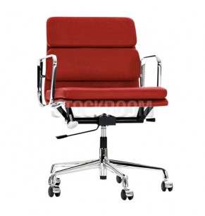 Eames Style Softpad Lowback With Castors Office Chair - Special Version