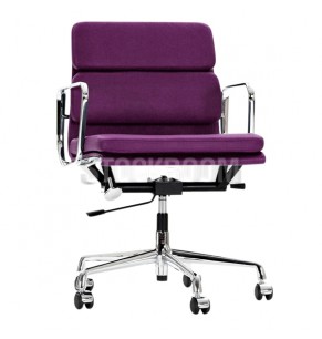 Eames Style Softpad Lowback With Castors Office Chair - Special Version