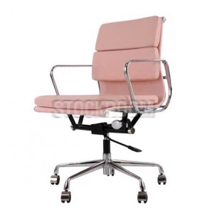 Eames Style Softpad Lowback With Castors Office Chair - Special Version