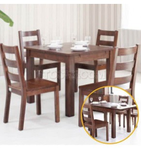 Otto Solid Wood Extendable Table