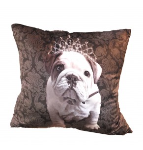 King Bulldog Cushion