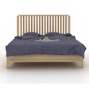 Perona Solid Oak Wood Bed Frame