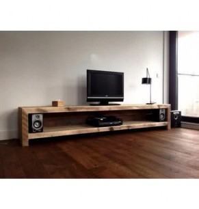 Lonny Solid Wood Coffee Table / TV Cabinet