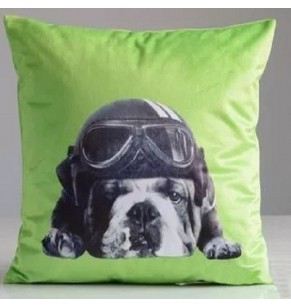 Pilot Bulldog Cushion 3