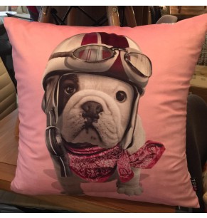 Pink Motorist Bulldog